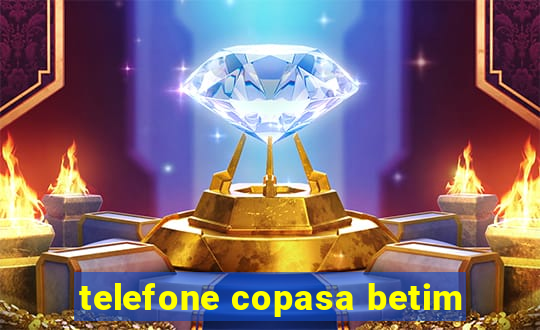 telefone copasa betim